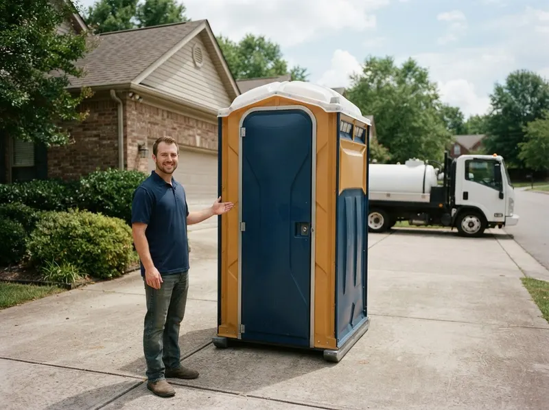 Deluxe Flushing Portable Toilet in Nashville, TN