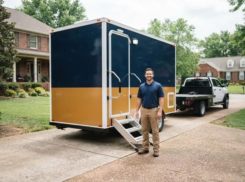 Luxury Restroom Trailer in Nashville, TN