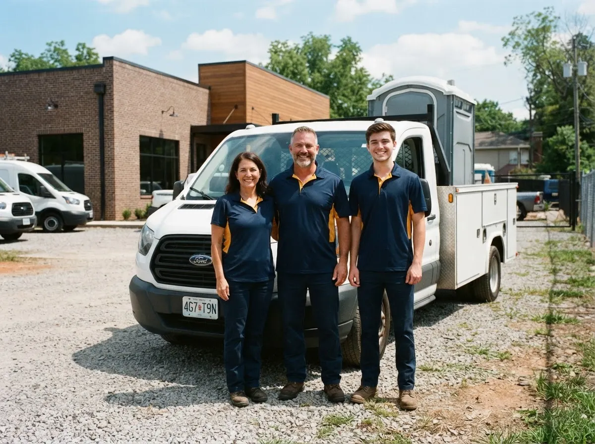 Prairie Dog Portable Toilets portable toilet rentals team in Nashville, TN